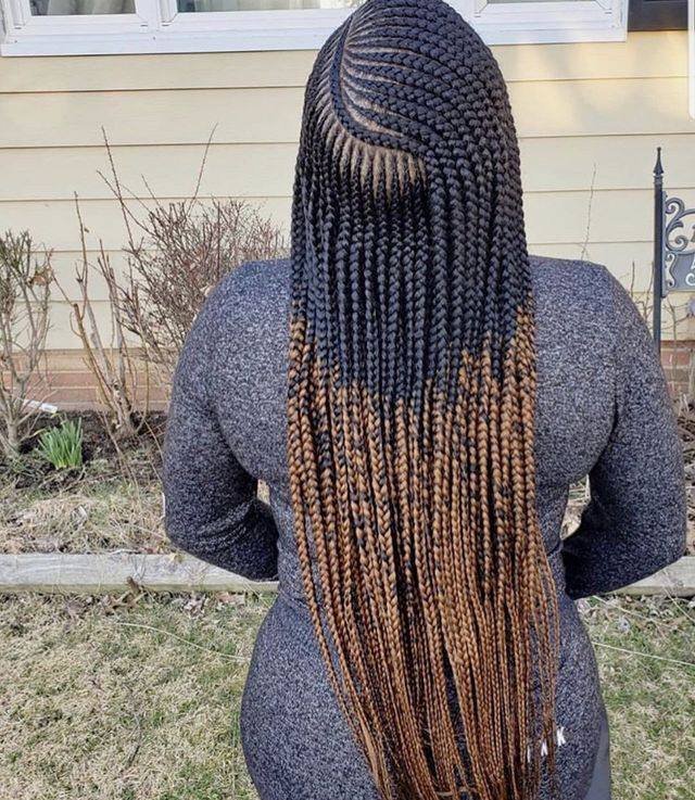 Office-ready cornrow braid designs