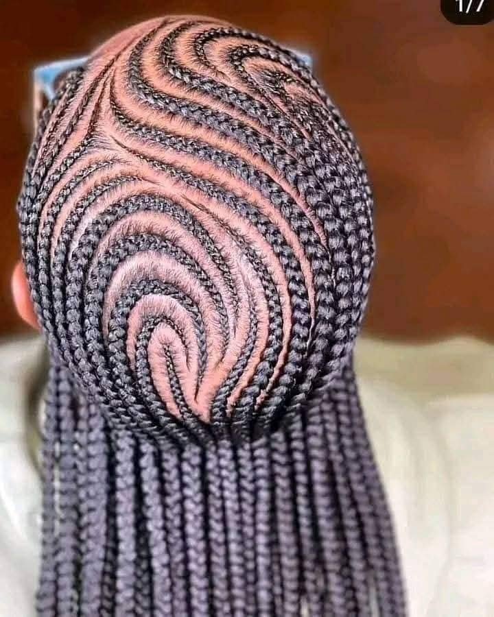 Office-ready cornrow braid designs