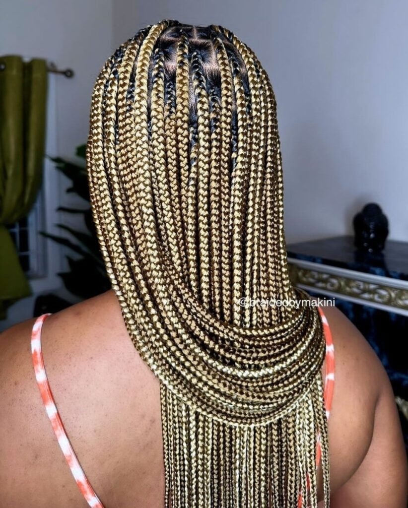 Office-ready cornrow braid designs