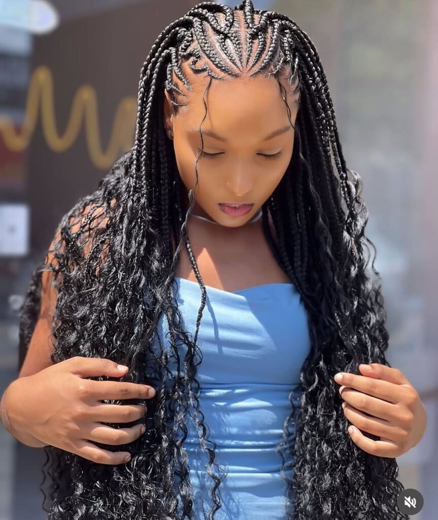 High-end Braided Hairstyle for Event