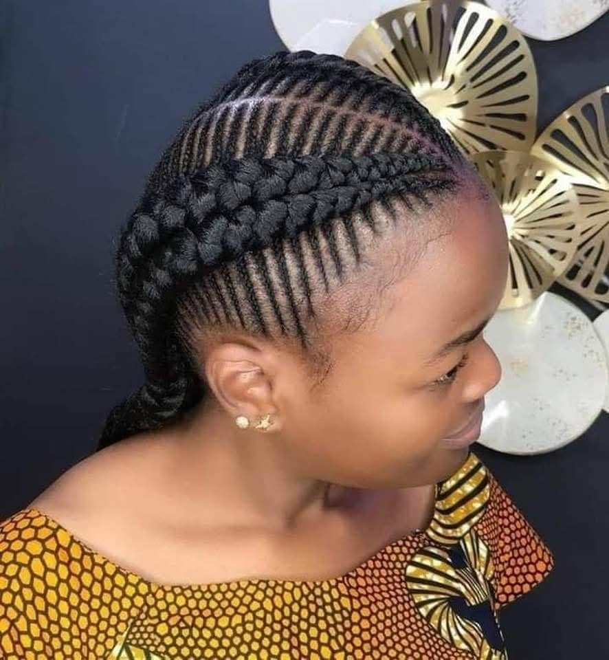 Braided Crowns Elegant African Hairstyle Ideas