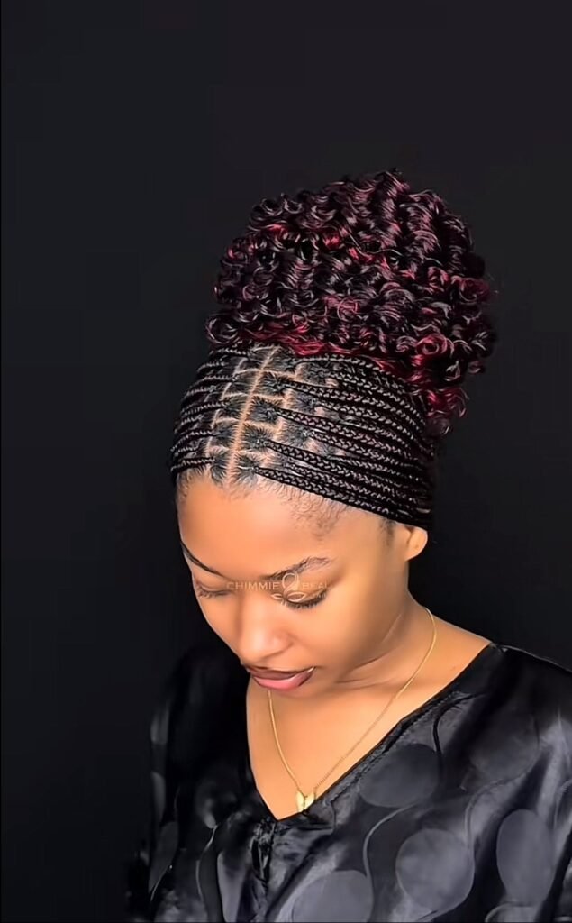 Braided Crowns Elegant African Hairstyle Ideas