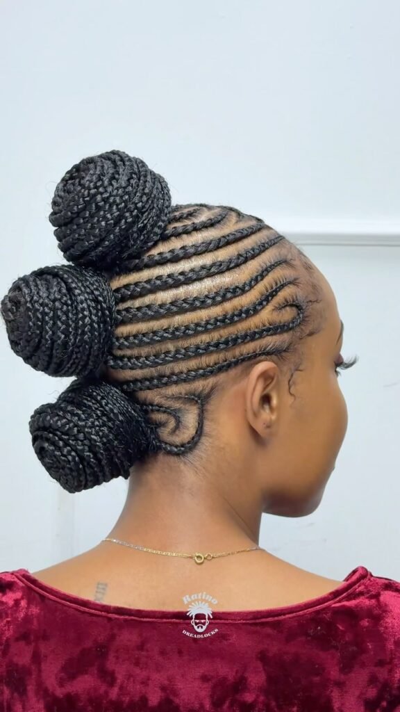Braided Crowns Elegant African Hairstyle Ideas