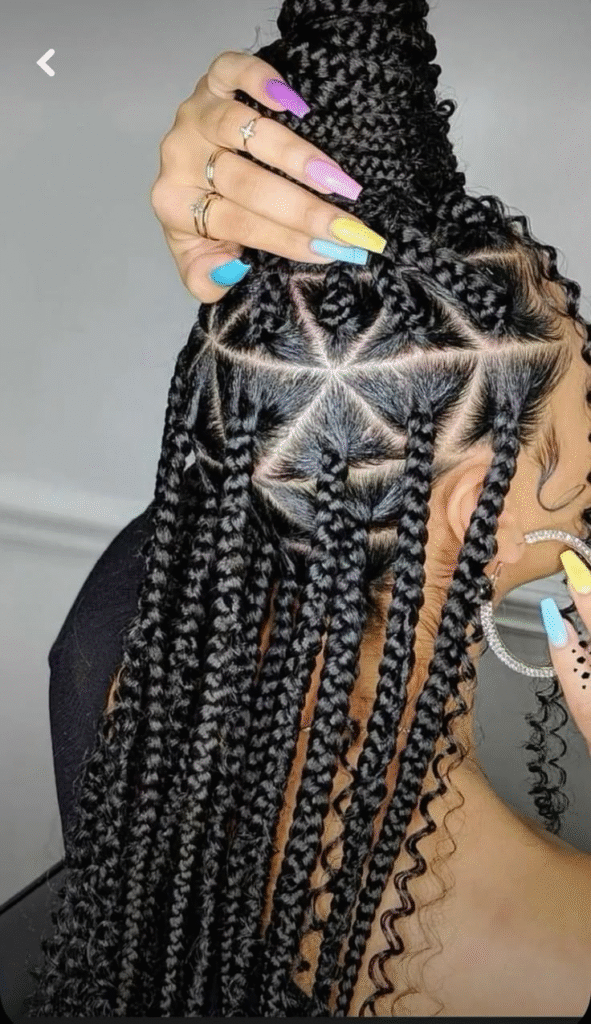 Luxury braids hairstyles