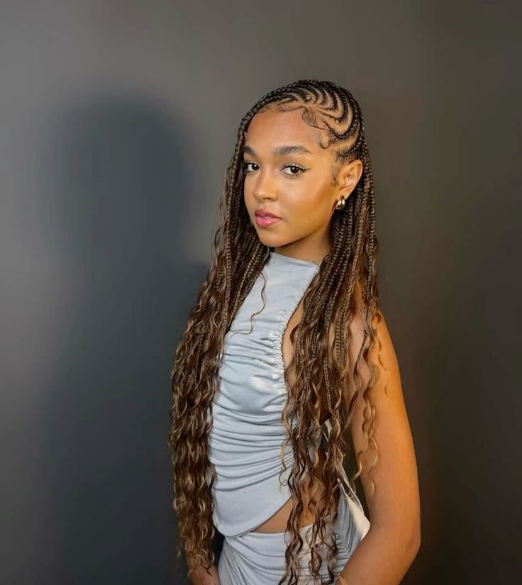 Luxury braids hairstyles