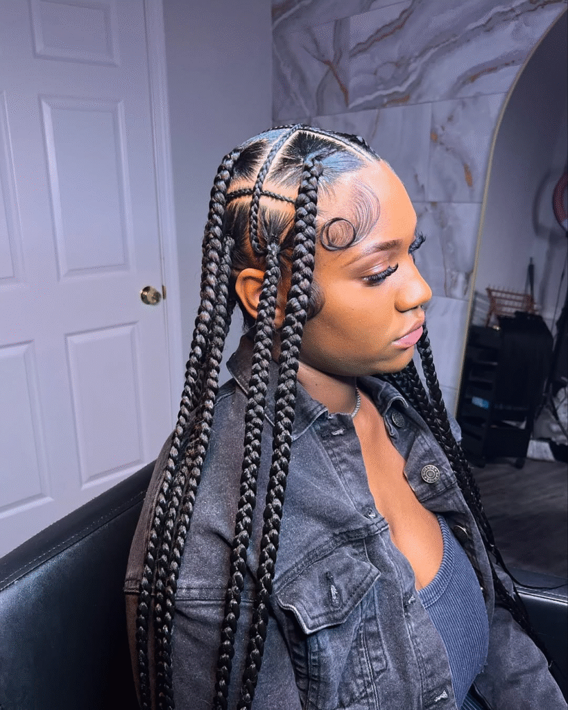 Luxury braids hairstyles