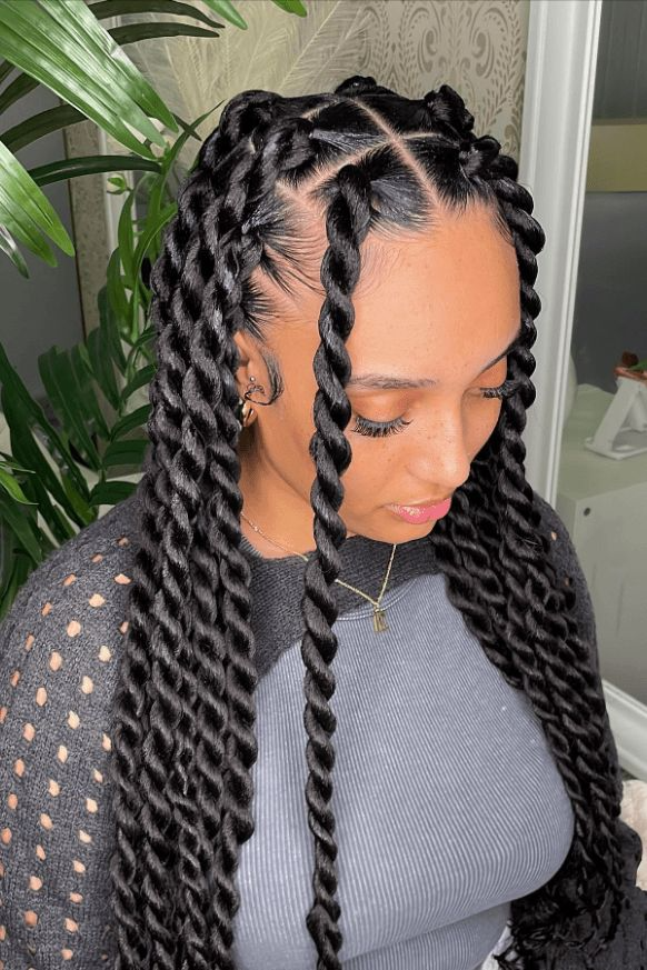Luxury braids hairstyles