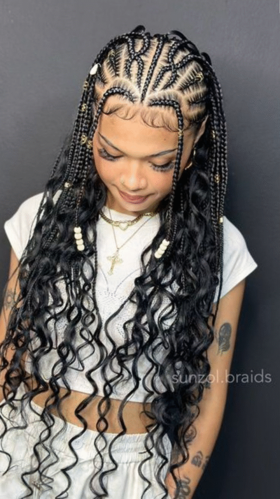Luxury braids hairstyles
