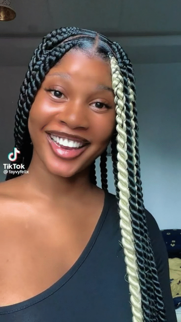 Luxury braids hairstyles