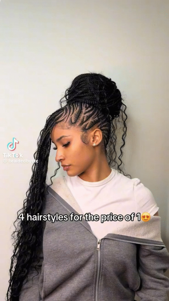 Trending TikTok braid challenges