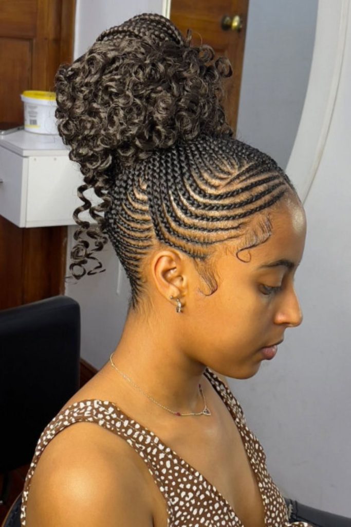 27 PHOTOS Updo Curl Braids Styles for Women