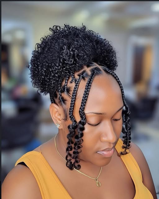 27 PHOTOS Updo Curl Braids Styles for Women