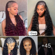 45 HAIRSTYLE Top-Rated Curly Braids Looks This Year