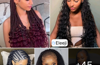 45 HAIRSTYLE Top-Rated Curly Braids Looks This Year