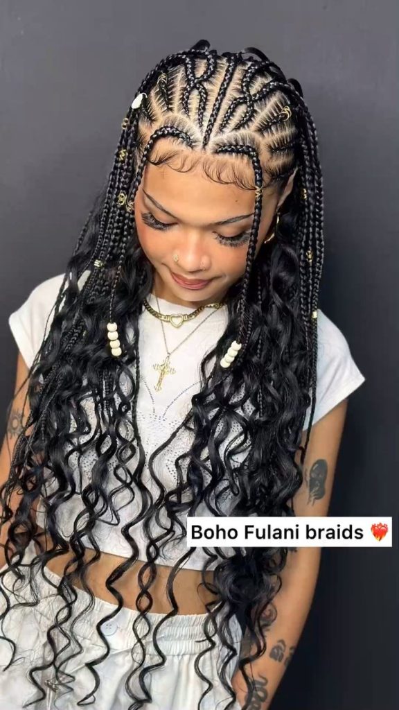 45 HAIRSTYLE Top-Rated Curly Braids Looks This Year