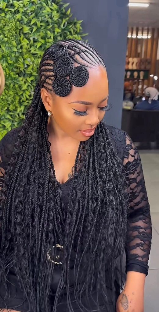 45 HAIRSTYLE Top-Rated Curly Braids Looks This Year