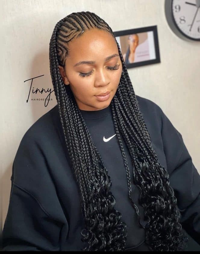 45 HAIRSTYLE Top-Rated Curly Braids Looks This Year