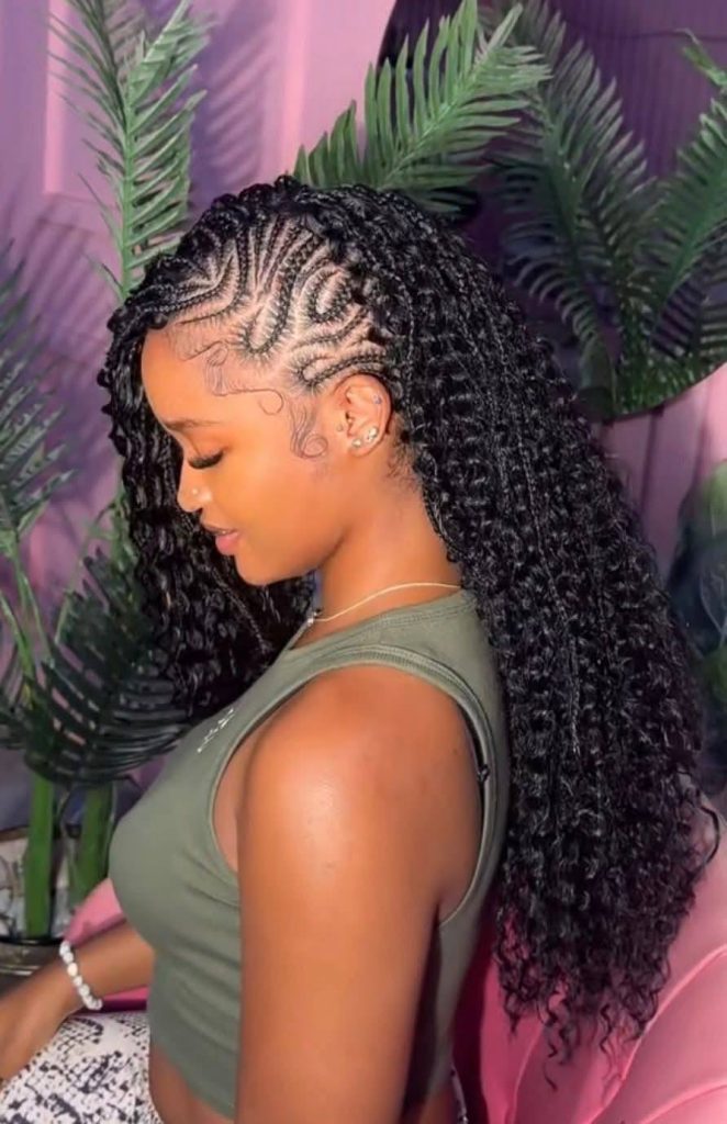 45 HAIRSTYLE Top-Rated Curly Braids Looks This Year