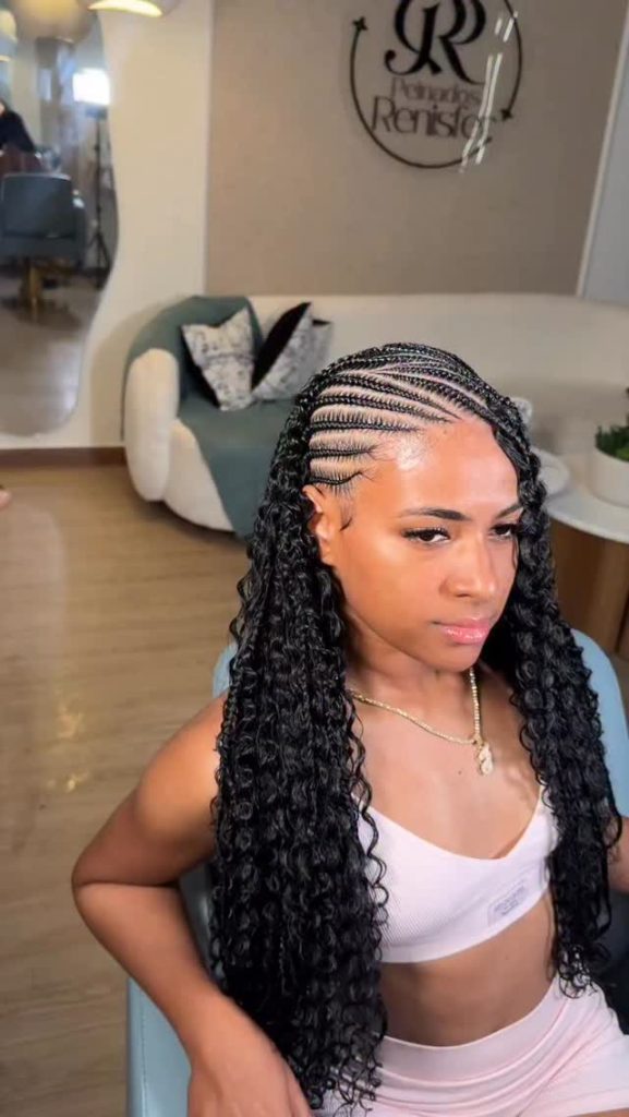 45 HAIRSTYLE Top-Rated Curly Braids Looks This Year