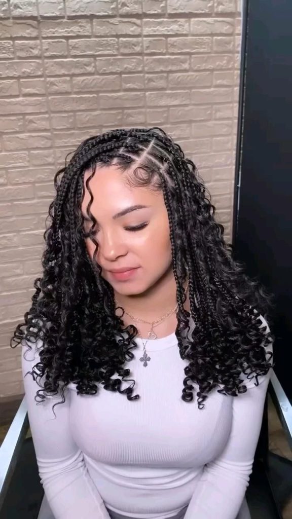 45 HAIRSTYLE Top-Rated Curly Braids Looks This Year