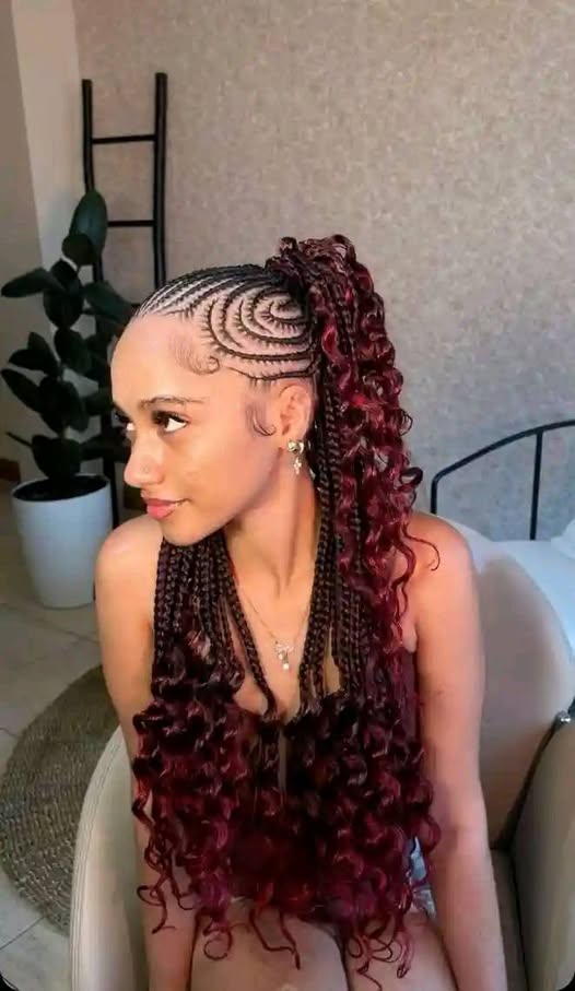 45 HAIRSTYLE Top-Rated Curly Braids Looks This Year
